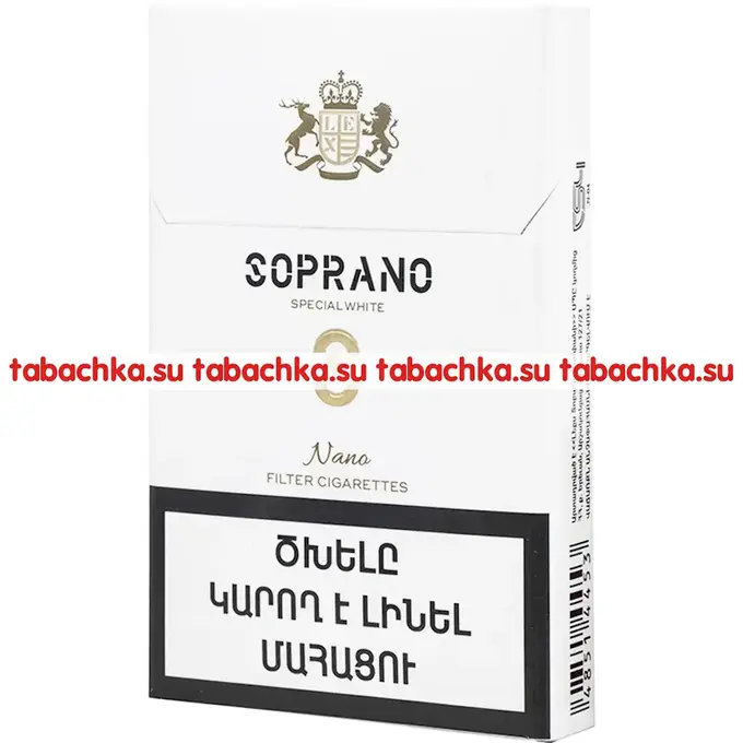 Сигареты Soprano Special White Nano Сигареты Soprano Special White Nano